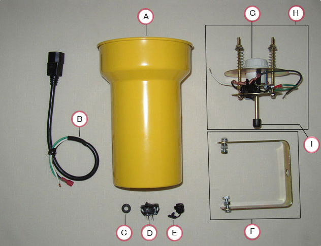 Metal Lamp Head Replacement Parts