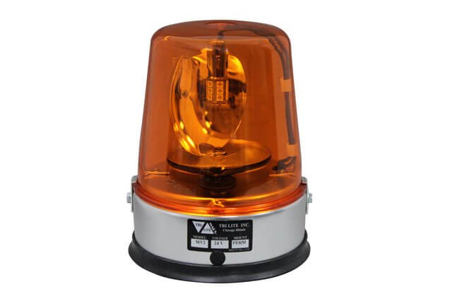 MV2 LED AC/DC Rotating Beacon Light