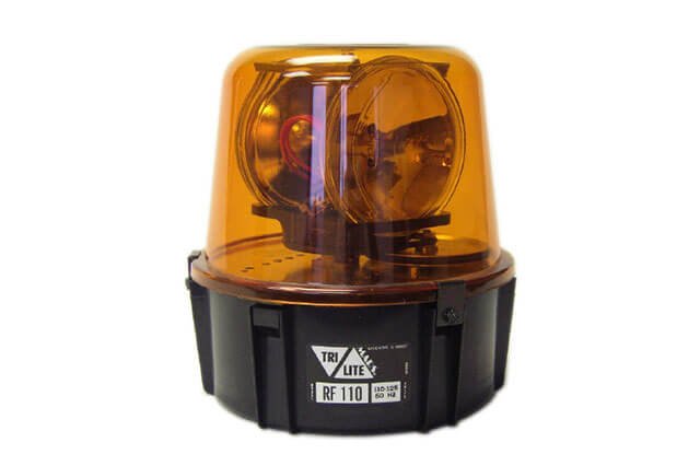 RF6 AC Rotating Beacon Light