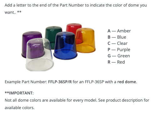 How to Pick Dome Color